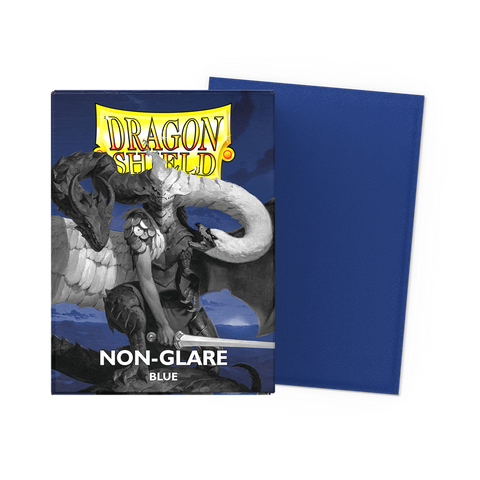 non glare card sleeves Dragon Shield Standard Sized Non-Glare Matte Dual Protective Card Sleeves (Color: Blood Red / 100ct Box)