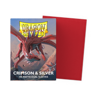 Crimson & Silver - Matte Dual Sleeves