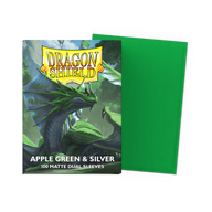 Apple Green & Silver - Matte Dual Sleeves