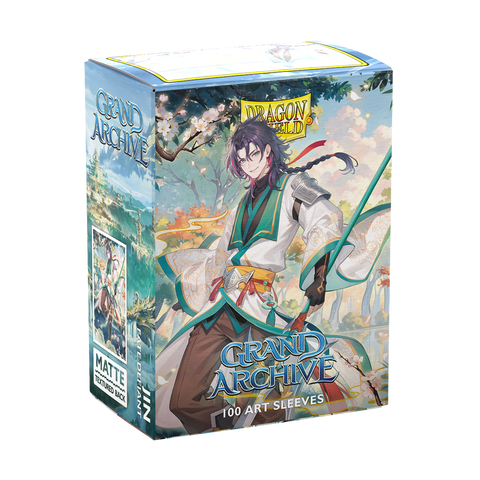 Grand Archive - Jin: Fate Defiant - Matte Art Sleeves – Dragon Shield