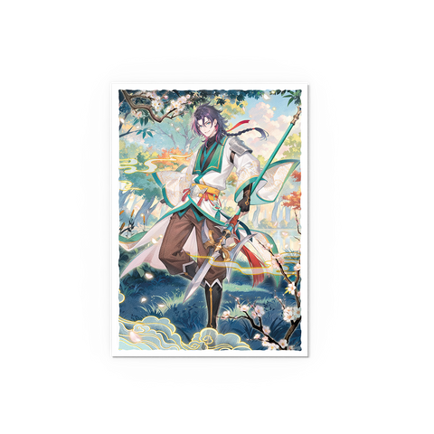 Grand Archive - Jin: Fate Defiant - Matte Art Sleeves – Dragon Shield