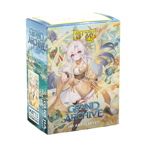 Grand Archive - Guo Jia: Heaven s Favored - Matte Art Sleeves Grand Archive - Guo Jia: Heaven s Favored - Matte Art Sleeves