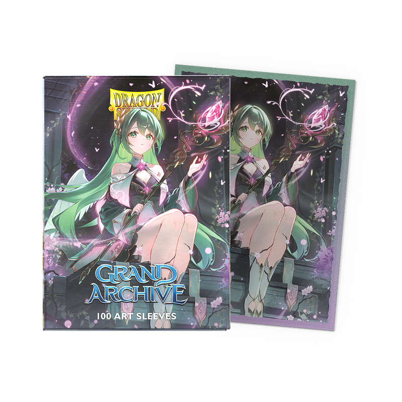 Translation missing: en.Grand Archive - Ariel, Archangel of Natura - Matte Dual Art Sleeves