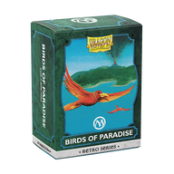 Retro Series - Birds of Paradise - Brushed Art Sleeves