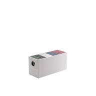 Fortress - 2-Card Drawers Vertical - White