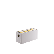 Fortress - 2-Card Drawers Vertical - White