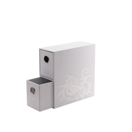 Fortress - 2-Card Drawers Vertical - White