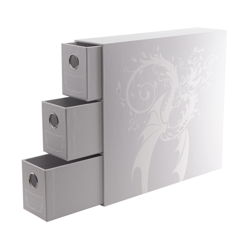 Translation missing: en.Fortress - 3-Card Drawers Vertical - White