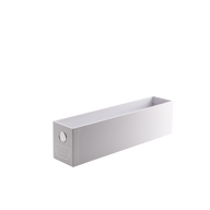 Fortress - 4-Card Drawers Horizontal - White