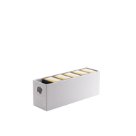 Fortress - 1-Card Drawer - White