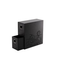 Fortress - 2-Card Drawers Vertical - Black
