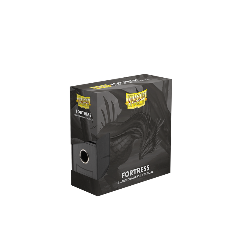 Translation missing: en.Fortress - 2-Card Drawers Vertical - Black