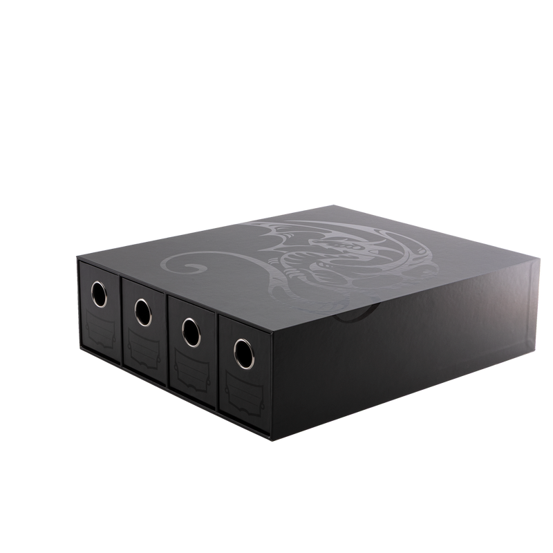 Translation missing: en.Fortress - 4-Card Drawers Horizontal - Black