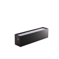 Fortress - 4-Card Drawers Horizontal - Black