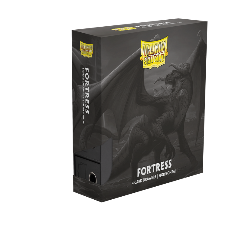 Translation missing: en.Fortress - 4-Card Drawers Horizontal - Black