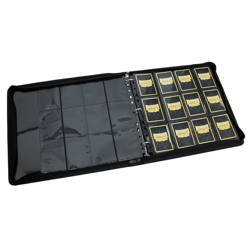 Card Codex Zipster Binder - XL - Black