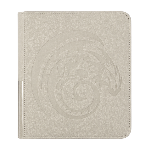 Card Codex Zipster Binder - Small - Ashen White – Dragon Shield