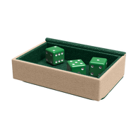 Dragon Tray - Green & Sand