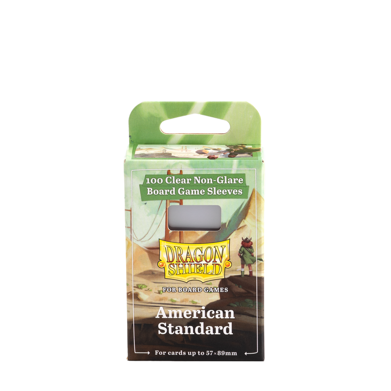 American Standard - Clear/Non-Glare - Board Game Sleeves