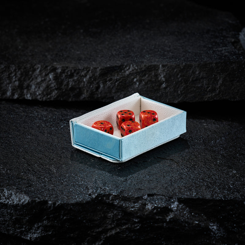 Dragon Tray - White & Aqua