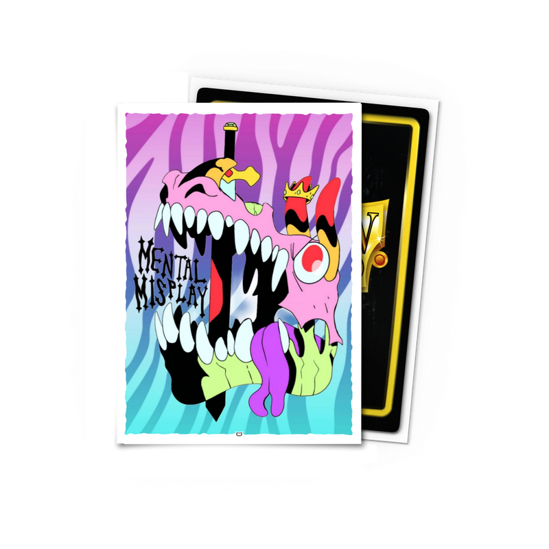 Translation missing: en.Mental Misplay Angry Dracolich - Brushed Art Sleeves - Standard Size