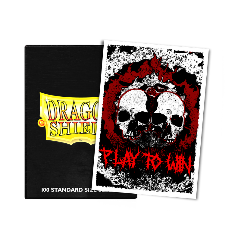 Translation missing: en.Play To Win - Skull - Brushed Art Sleeves - Standard Size