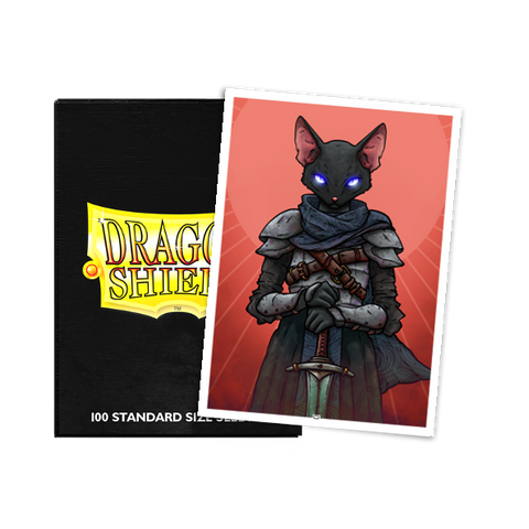 メイド龍 アルファサファイア ウルトラムーン Nox Mortua - Warrior Cat - Brushed Art Sleeves – Dragon Shield