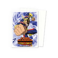 All Might Punch - Matte Art Sleeves