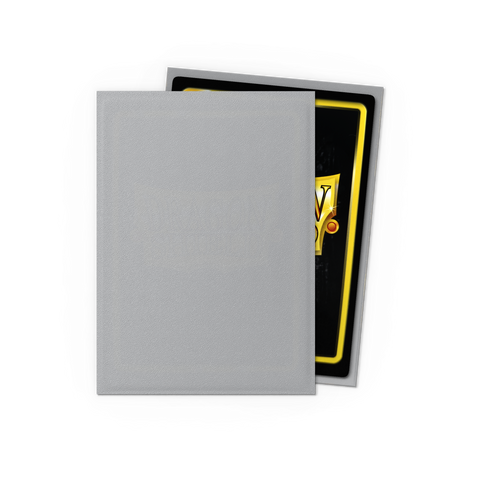 pokemon card sleeves dragon shield | Standard Size Matte | 100 CT - Smooth & Tough TCG Sleeves - Compatible with Pokemon, Flesh & Blood, One Piece & Magic the Gathering Archival safe Silver - Matte Sleeves 