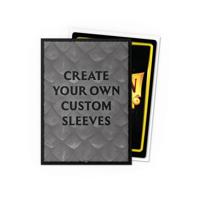 Custom Sleeves - Brushed - Black Borders