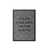Custom Sleeves - Brushed - Black Borders