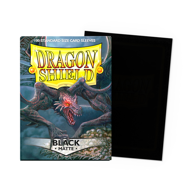 Dragon Shield - 50 Pages de Classeur Japanese Size - 18 Cases - Side-Load  Black Clear (10) - Fantasy Sphere
