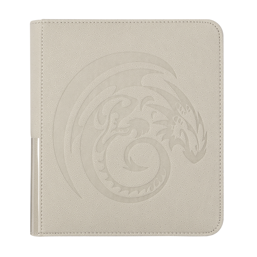 Card Codex Zipster Binder - Small - Ashen White