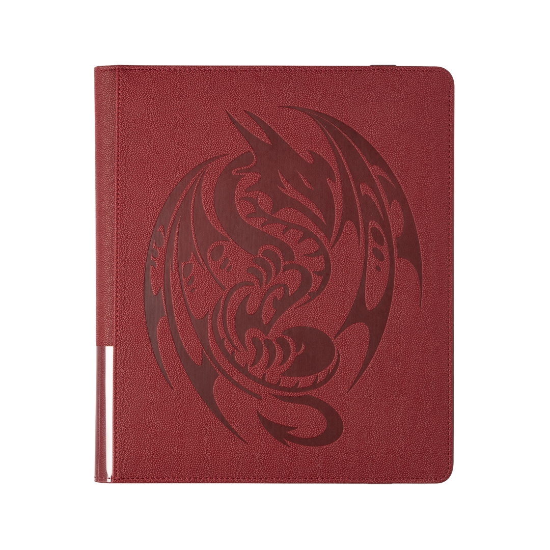 Card Codex Portfolio 360 - Blood Red