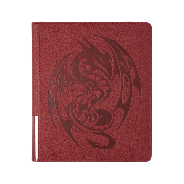Card Codex Portfolio 360 - Blood Red