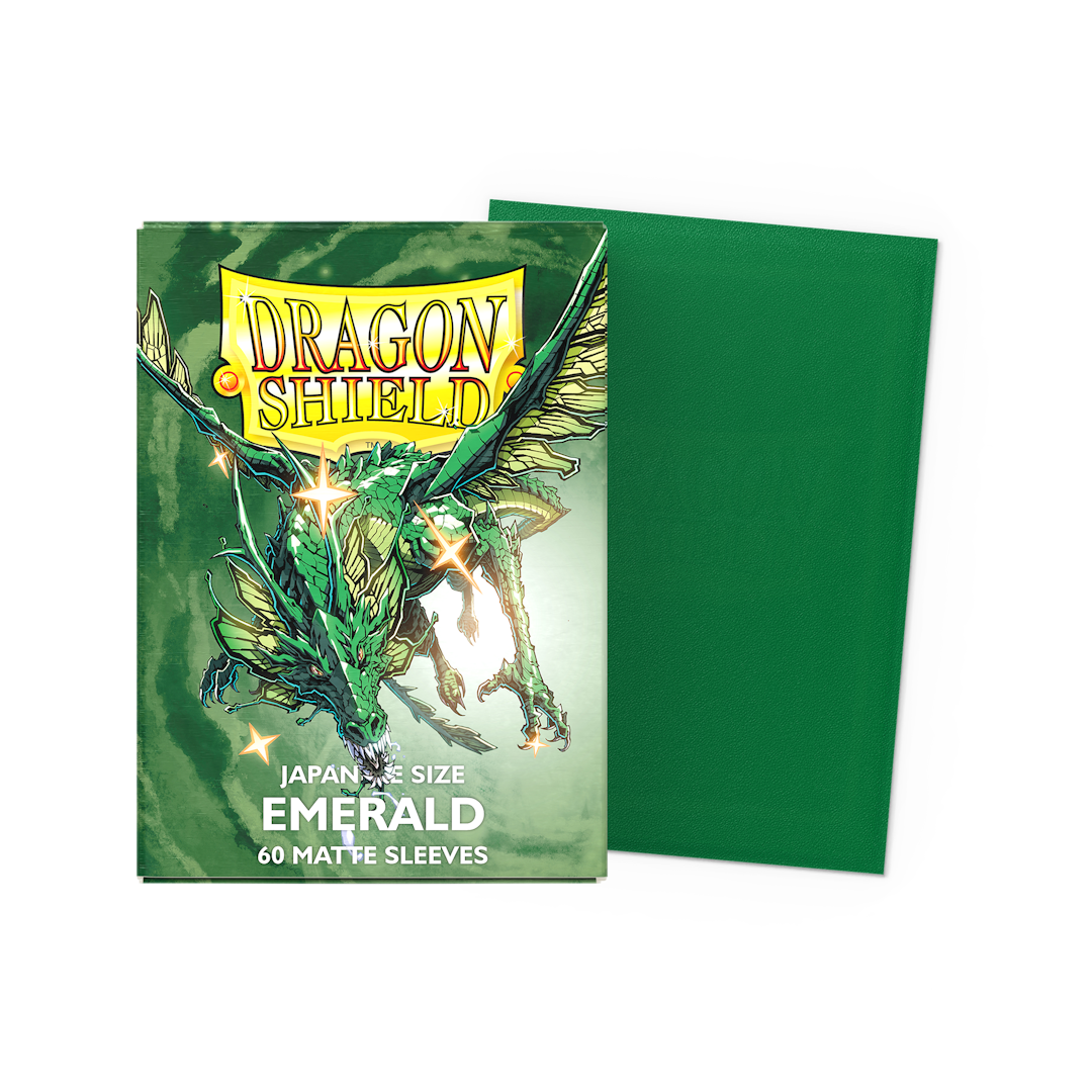 Emerald - Matte Sleeves - Japanese Size