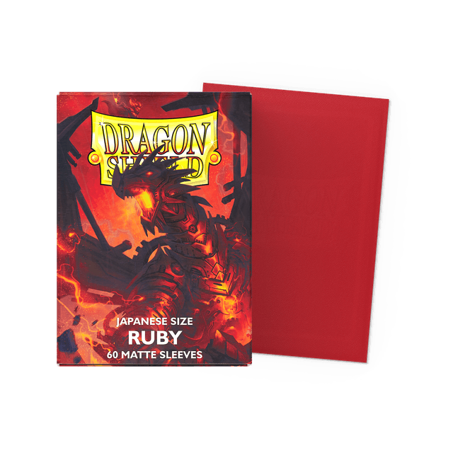 Ruby - Matte Sleeves - Japanese Size