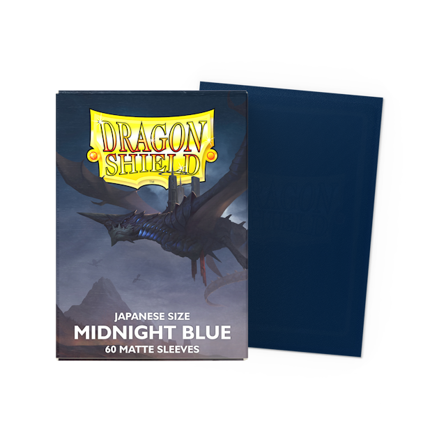Midnight Blue - Matte Sleeves - Japanese Size