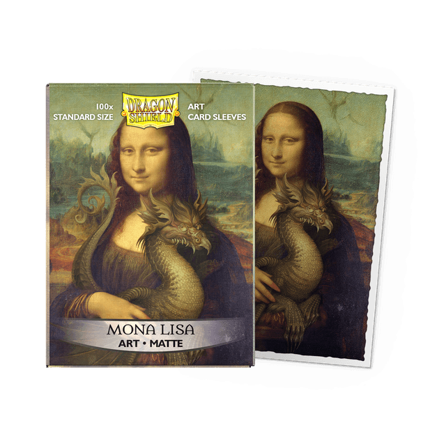 Mona Lisa - Matte Art Sleeves - Standard Size