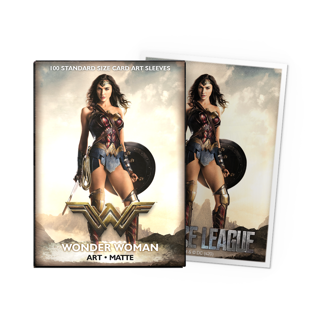 Justice League - Wonderwoman - Matte Art Sleeves - Standard Size