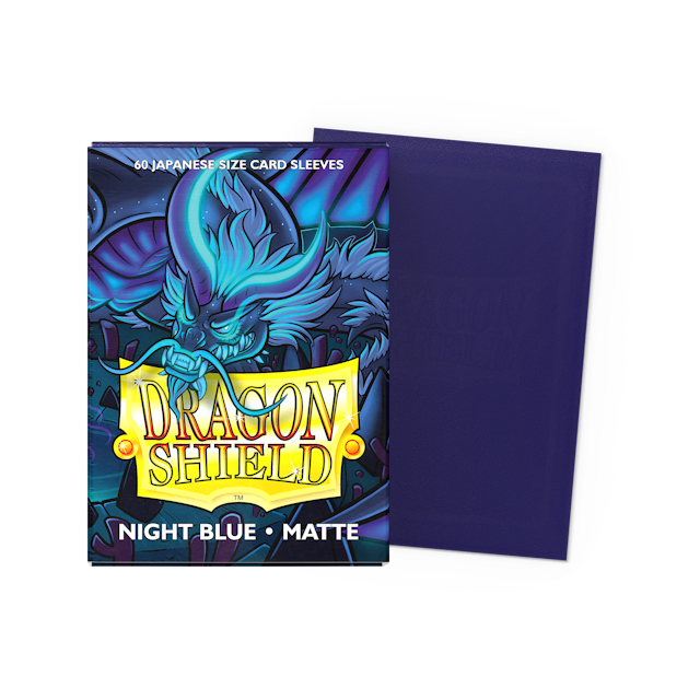 Night Blue - Matte Sleeves - Japanese Size