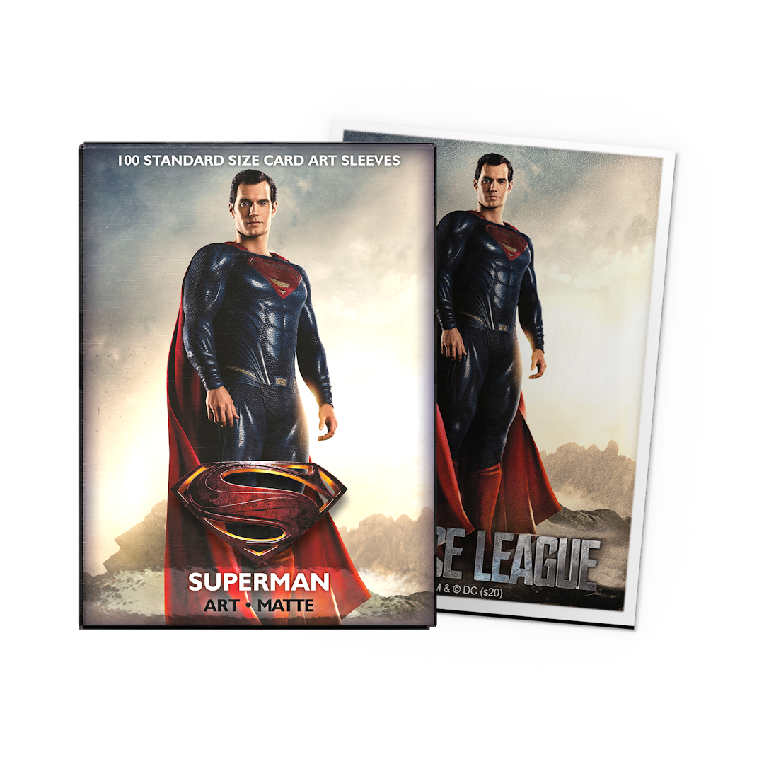 Justice League - Superman - Matte Art Sleeves - Standard Size