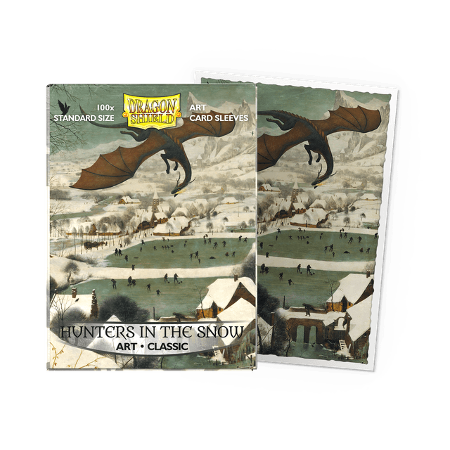 Hunters in the Snow - Classic Art Sleeves - Standard Size