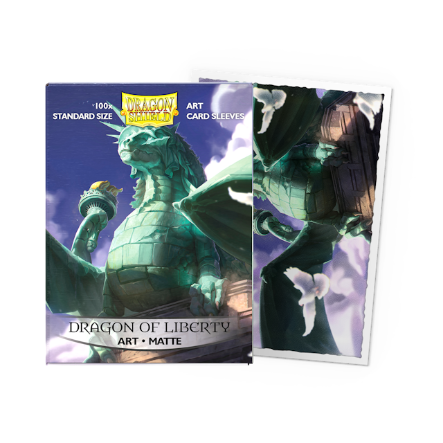Liberty Dragon - Matte Art Sleeves - Standard Size