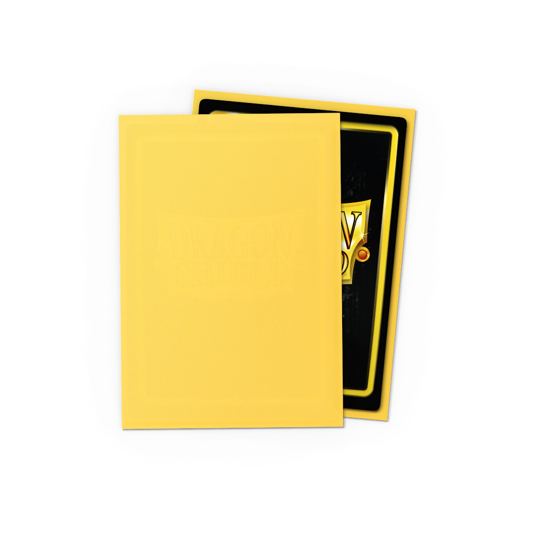 Yellow - Matte Sleeves - Japanese Size