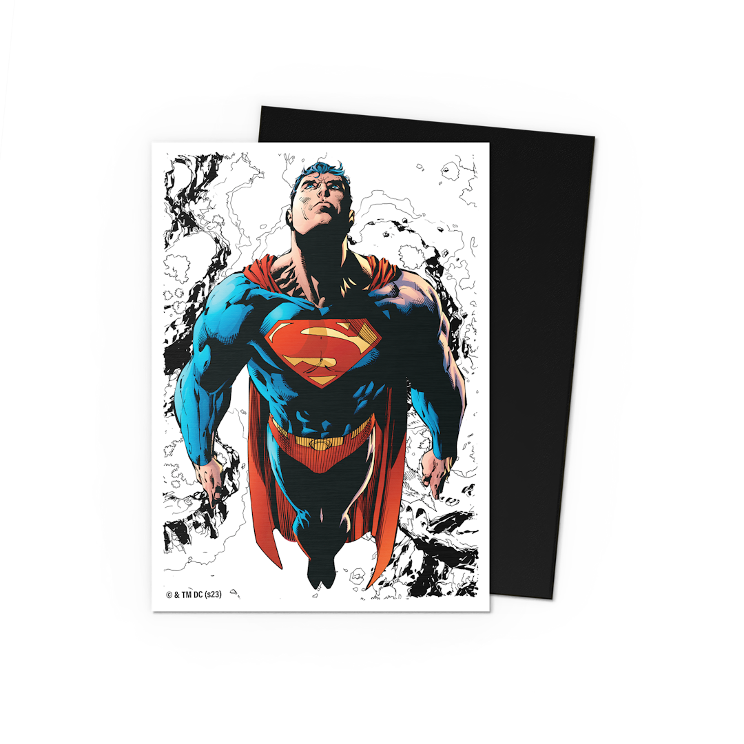 Superman Core (Color) - Matte Dual Art Sleeves - Standard Size