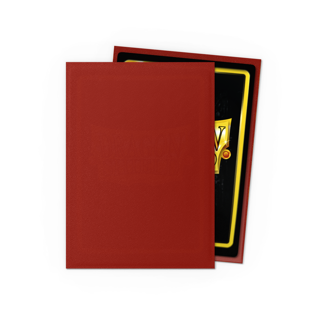 Red - Matte Sleeves - Standard Size