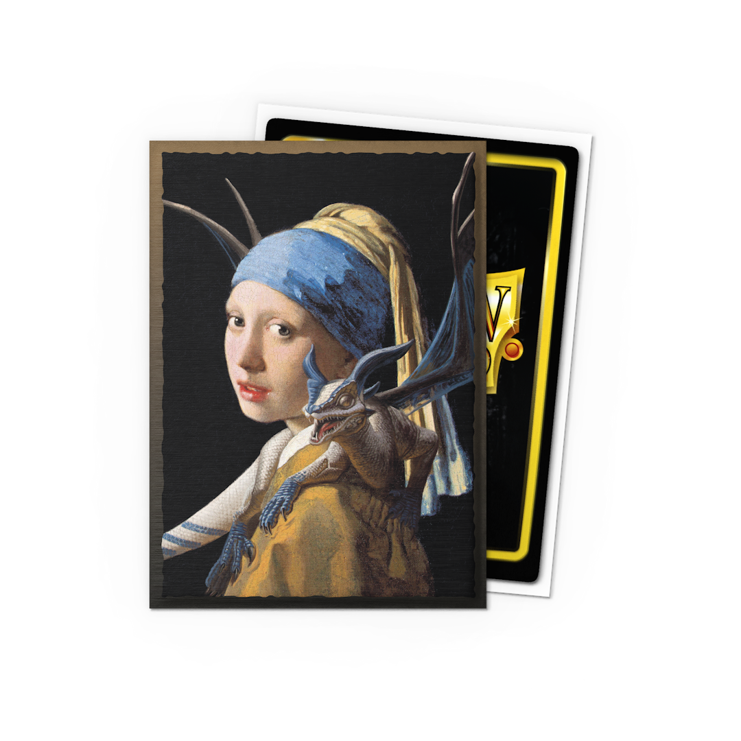 The Girl with The Pearl Earring - Brushed Art Sleeves - Standard Size