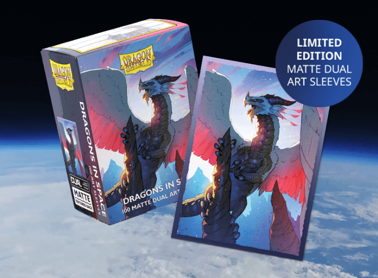 Dragons In Space Webshop Sleeve Space