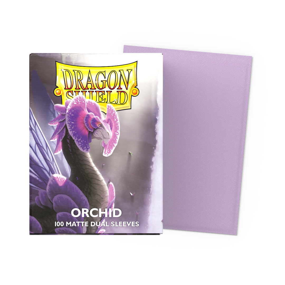 Orchid - Dual Matte Sleeves - Standard Size
